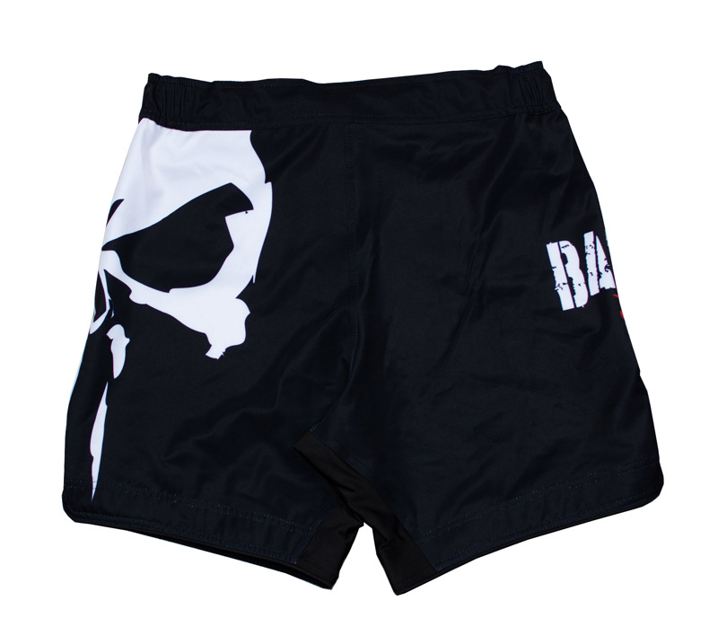 Bad Boy Guillotine Fight Shorts-Black